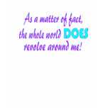 As a matter of fact. t-shirts