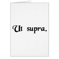 As above. card