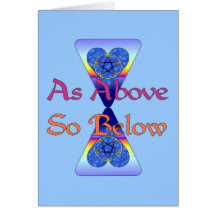 As Above So Below Card