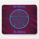 'As Above, so Below' mousepad
