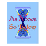 As Above So Below Postcard