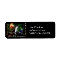 As Above So Below Return Address Labels
