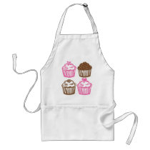 AS Apron Pink Cupcakes