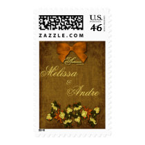 as Autumn comes Wedding postage
