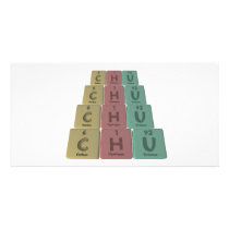 as Carbon Hydrogen Uranium Photo Card Template