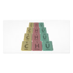 as Carbon Hydrogen Uranium Photo Card Template