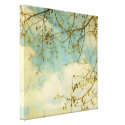 As Clouds Float By Square Canvas wrappedcanvas