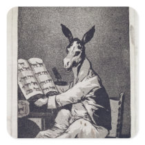 As Far back as his Grandfather Square Sticker