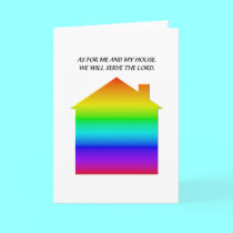 AS FOR ME AND MY HOUSE - 10 cards by Artists4God AS FOR ME AND MY HOUSE - 10 cards