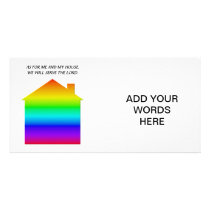 As for me and my house we will serve The Lord Photo Cards