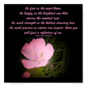 As free as the wind blows,...Floral/Poem Poster posters by pammys As free as the wind blows,...Floral/Poem Poster posters