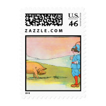 As I went to Bonner, I met a pig Postage