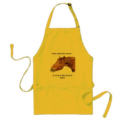 As long as the horse is happy aprons by Leenashorses