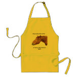 As long as the horse is happy aprons