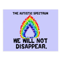 AS: Not Disappear Postcard