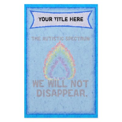 AS:Not Disappear Stationery by autistart