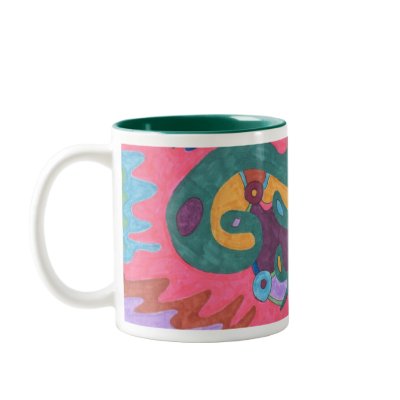 As One, Abstract Art Mug by RLMdesignes