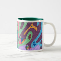 As One, Abstract Art Mug