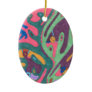"As One" Abstract Art Christmas Tree Ornament