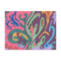"As One" Abstract Art postcards by RLMdesignes "As One" Abstract Art postcards