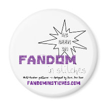 As Seen On Fandom In Stitches Fridge Magnet