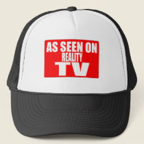 AS SEEN ON REALITY TV hats by babycore AS SEEN ON REALITY TV hats