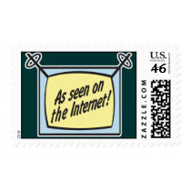 as seen on the internet postage