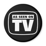 As Seen on TV - Black and White Magnets
