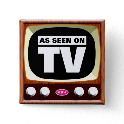  Stores on As Seen On Tv   Retro Tv Button From Zazzle Com