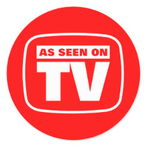 As Seen on TV stickers