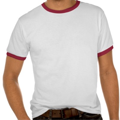  Stores on Red   White Ringer T Shirt With As Seen On Tv Icon On Front