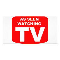 As Seen Watching TV photo cards by ross1016 As Seen Watching TV photo cards