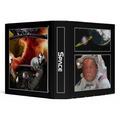 As the Dust Clears, Add your own Image Vinyl Binder by Space_Art_With_us