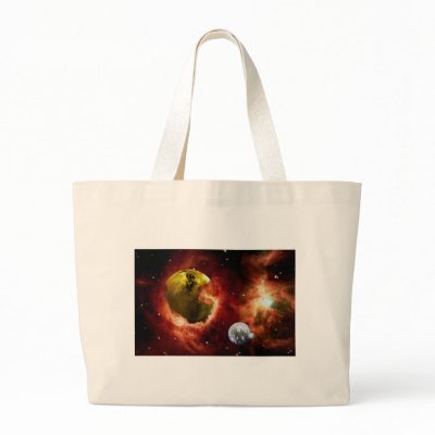As the Dust Clears Canvas Bag by Space_Art_With_us
