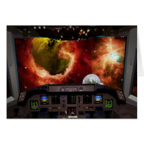 As the Dust Clears, Cockpit2 Greeting Cards