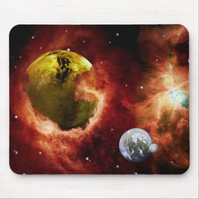 As the Dust Clears Mouse Pad by Space_Art_With_us