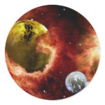 As the Dust Clears Round Sticker