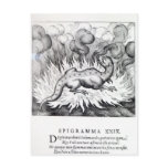 As the Salamander lives in fire Postcards