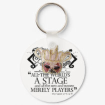 As You Like It Quote keychains