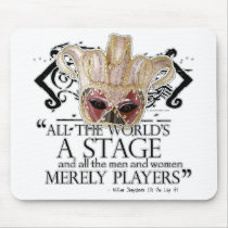 As You Like It Quote Mouse Mat