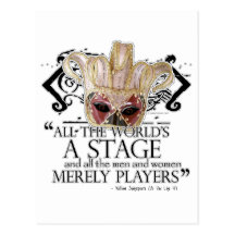 As You Like It Quote Postcard