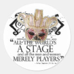 As You Like It Quote Round Sticker