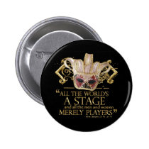 As You Like It Stage Quote (Gold Version) buttons