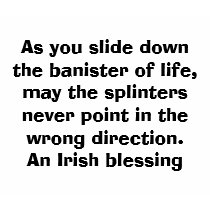 As you slide down the banister of life, may the... t-shirts by tiggersuze As you slide down the banister of life, may the... t-shirts