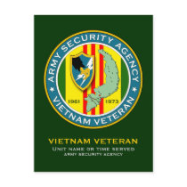 ASA Vietnam Veteran Postcard