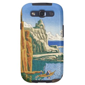 Asano Takeji Tojinbo japanese waterscape seaside Samsung Galaxy S3 Cases