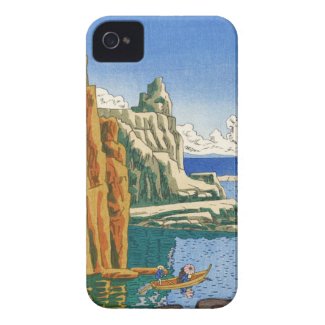 Asano Takeji Tojinbo japanese waterscape seaside Case-Mate iPhone 4 Cases