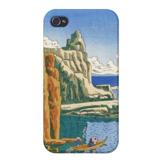 Asano Takeji Tojinbo japanese waterscape seaside Cover For iPhone 4