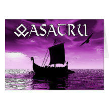 Asatru Greeting Card