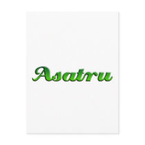 asatru postcard